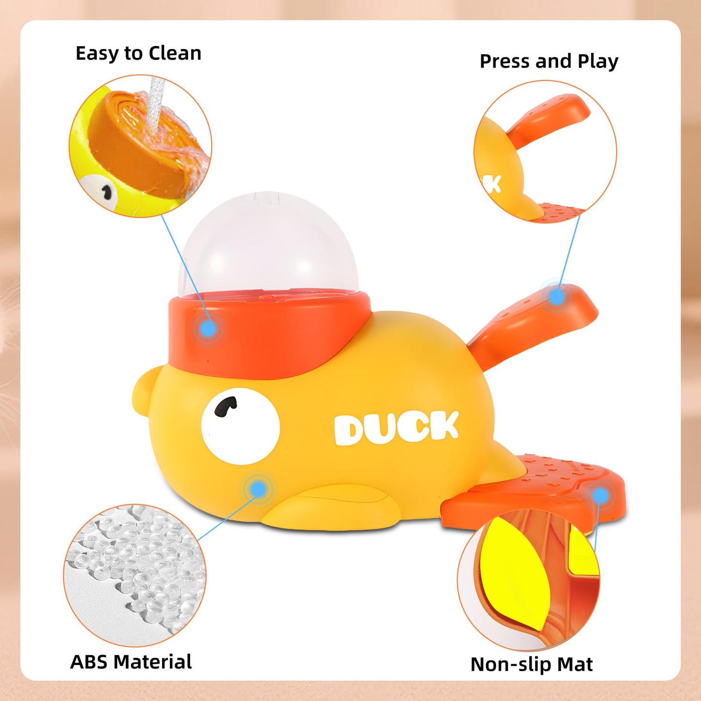 Duck Shape Dog Treat Dispenser - Interactive Dog Toys