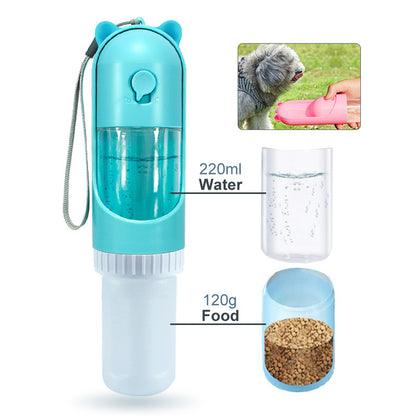 High Practicability Multi-function Pet Retractable Water Cup