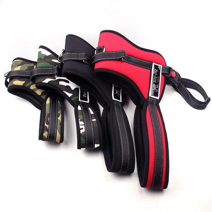 Medium And Large Pet Leash Dog Chest Harness