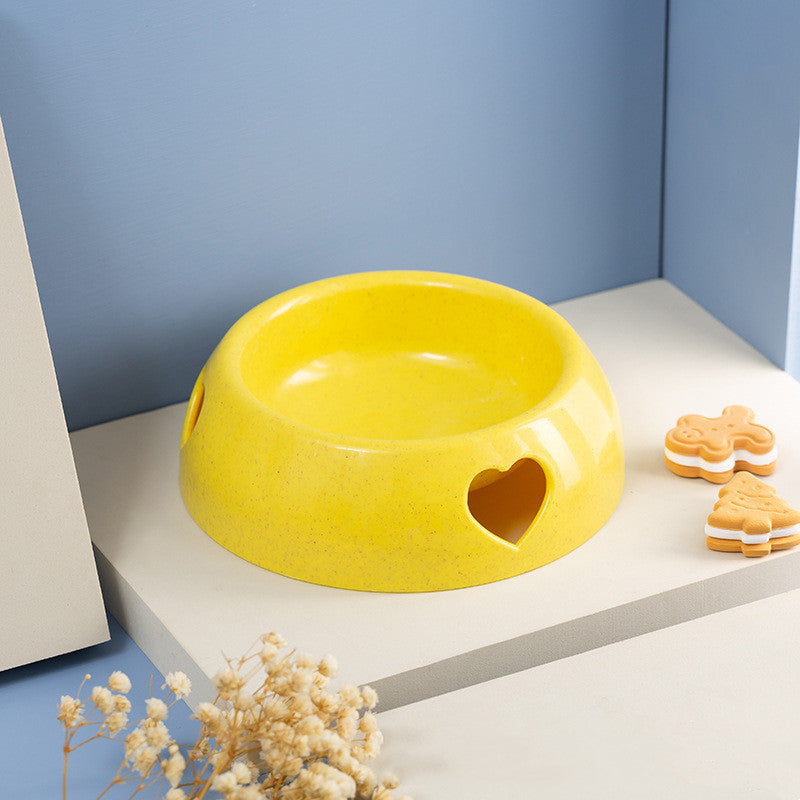 Fashion Pet Plastic Love Single Bowl