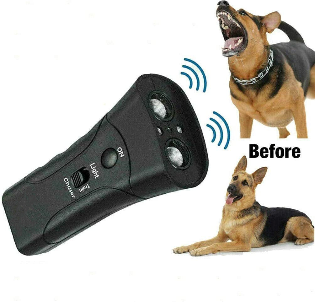 New Dog Repeller Ultrasound Pet Training Anti Barking Control Devices