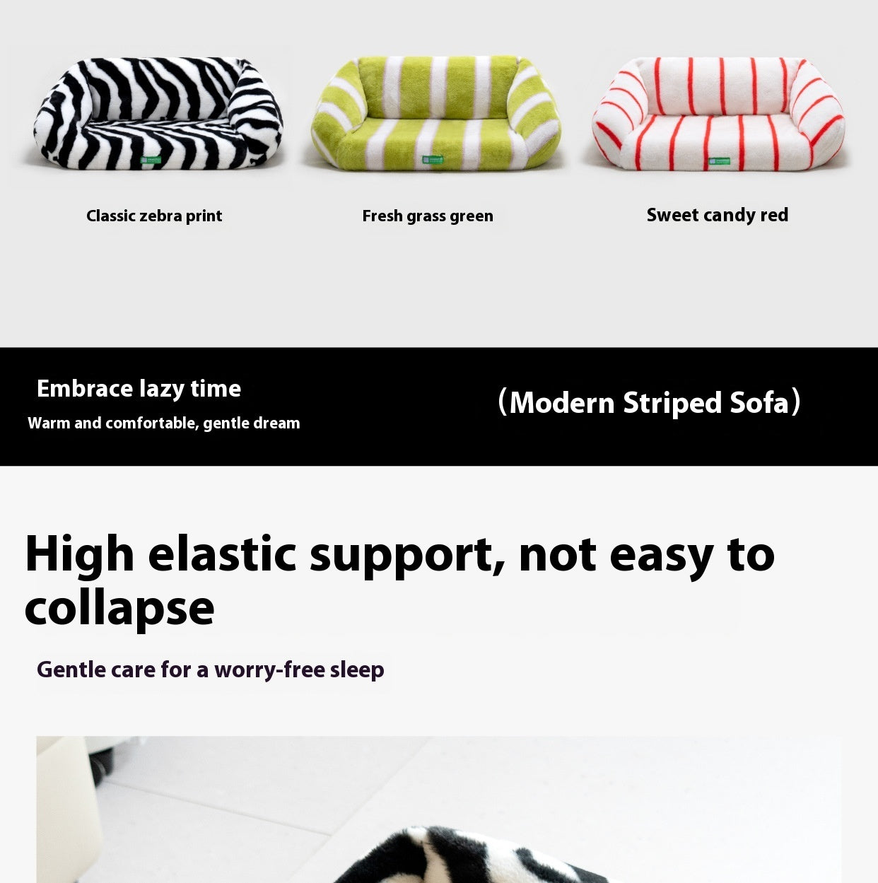 Winter Warm Sofa Cat Nest Cat Sofa Large Dog Nest Bed