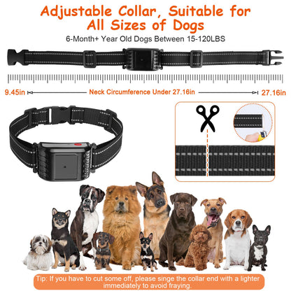 1 Set 990FT Range Dog Wireless Fence Remote Training Collar