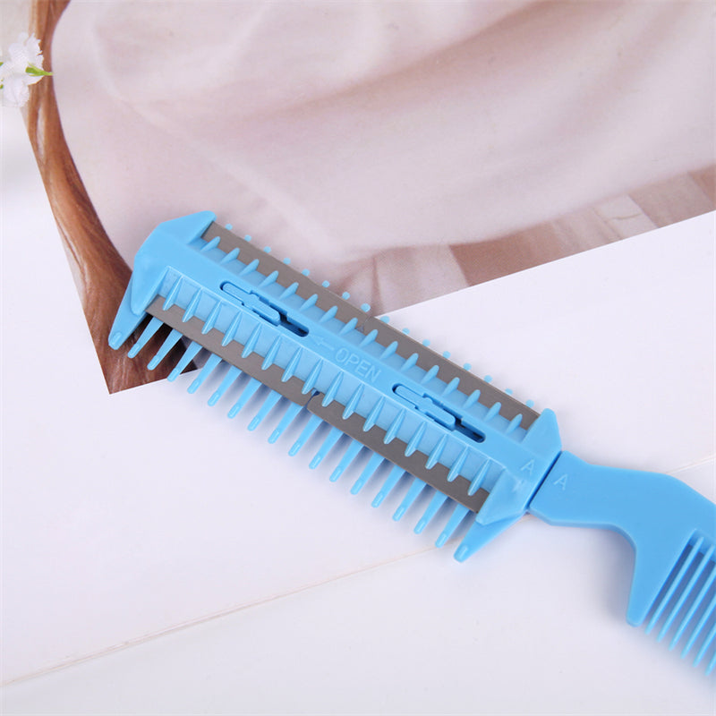 Pet Two-sided Sharpening Comb With Its Own Blade Pet Hair Trimmer