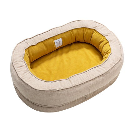 Warm Removable Washable Waterproof Sponge  Cat  Dog Bed Mat