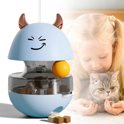 Cat Ball Toy Interactive Treat Dispenser Toy