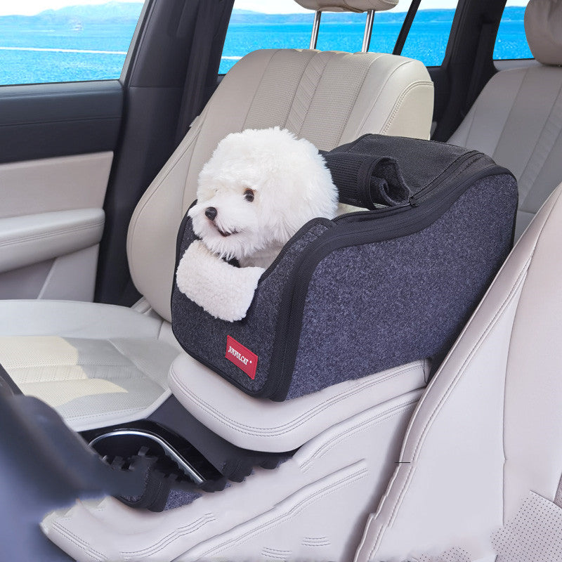 Vehicle Mounted Dog Kennel And Pet Back Seat Car Magic Weapon