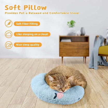 Little Pillow For Cats Neck Protector Deep Sleep Puppy U-Shaped Pillow