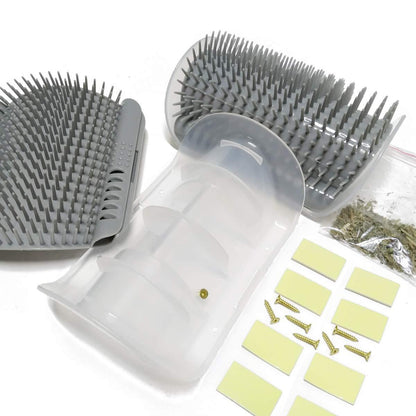 Cat Self Groomer Arch  Self Cleaning Slicker Brush