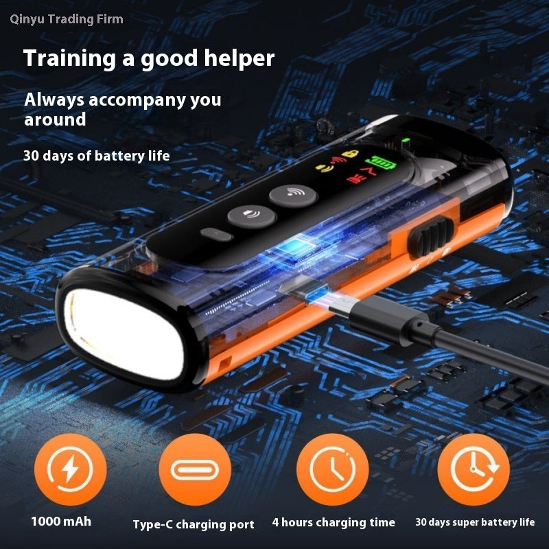 Ultrasonic Dual-core Bark Stopper Pet Electric Shock Collar