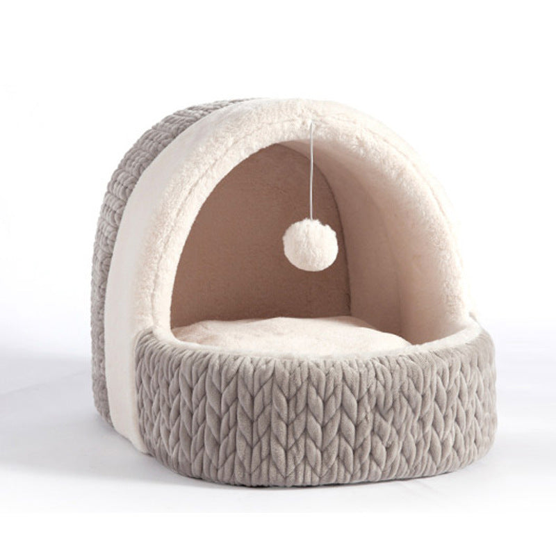 Four Seasons Universal Cat Bed Semi-enclosed Dog Kennel