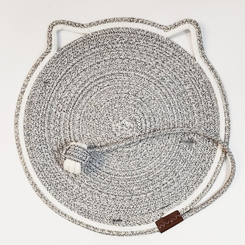 Braided Cotton Rope Cat Claw Mat Self Hi Ball One Piece Sleeping Mat