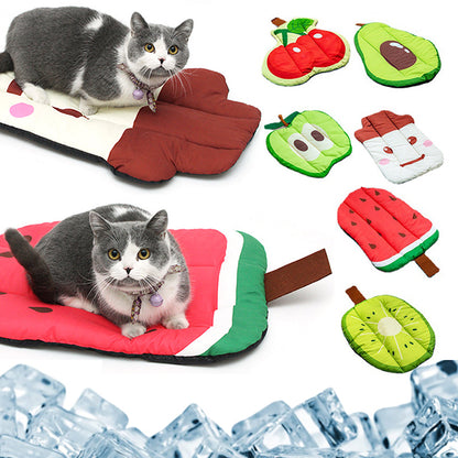Dog Cooling Mat Pet Beds Cat Rug Ice Silk Pet Self Cooling Pad