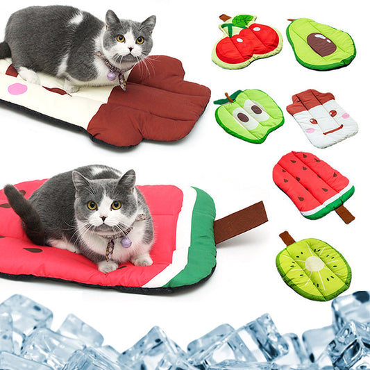 Dog Cooling Mat Pet Beds Cat Rug Ice Silk Pet Self Cooling Pad