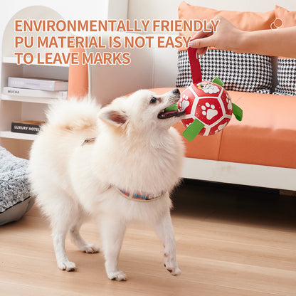 Dog Soccer Balls Toy With Sraps Water Toys