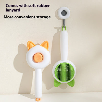 Pet Dog Brush Cat Comb Self Cleaning Pet Hair Remover Brush