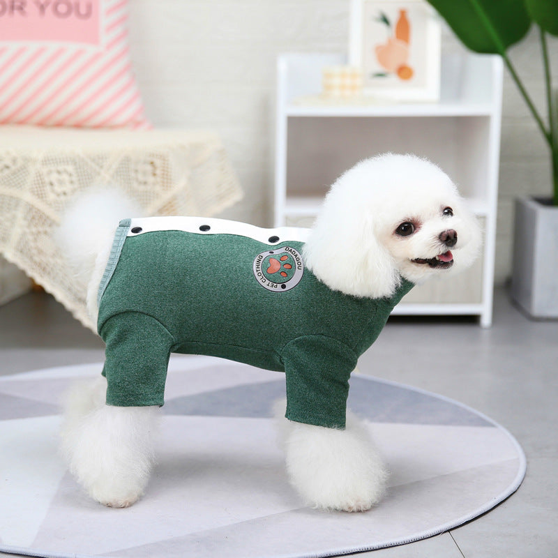 Winter Teddy Small Dog Pet Clothes