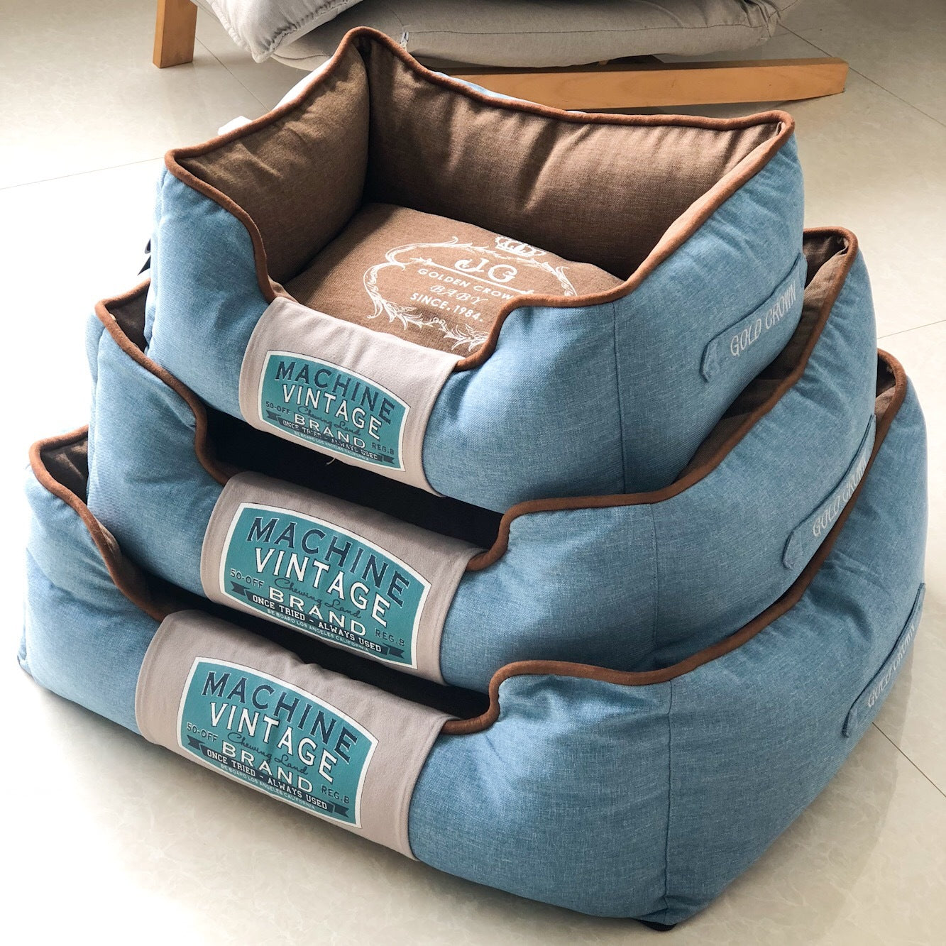 Removable And Washable Canvas Dog Kennel
