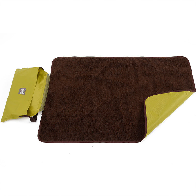 Outdoor Pet Blanket Folding Storage Portable Waterproof Warmth Dog Cat Products