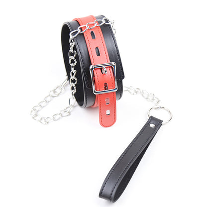 Neck Scarf Male And Female Pet Collar With Drag Chain