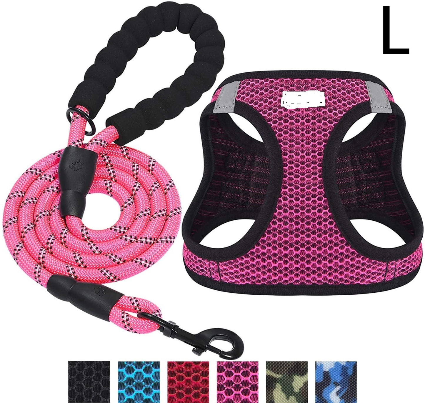 Reflective dog leash