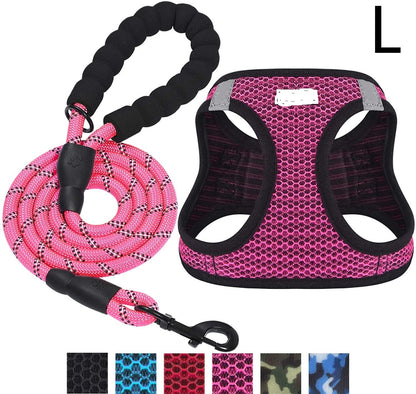 Reflective dog leash