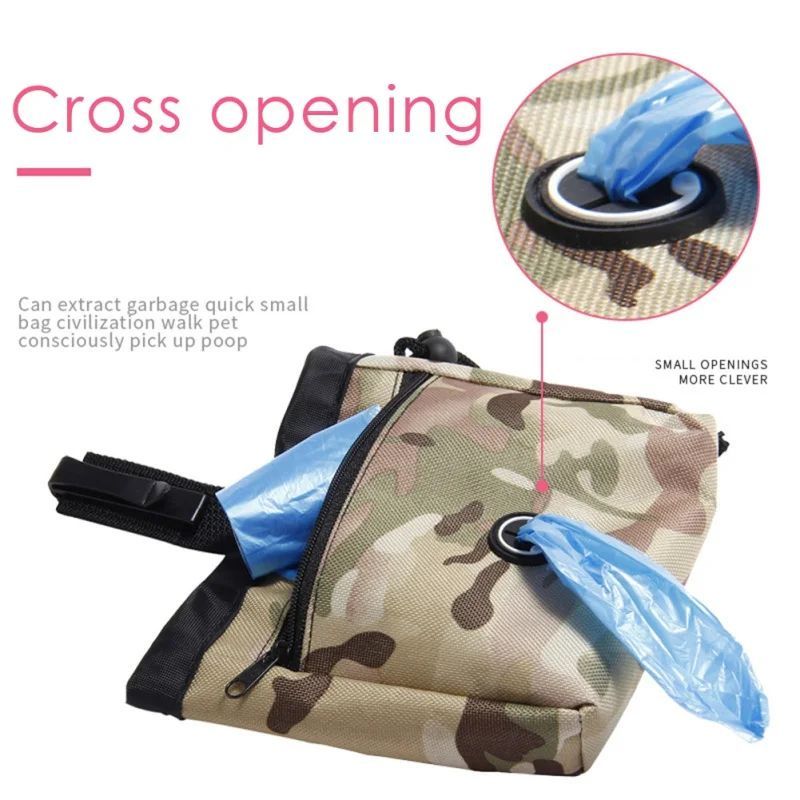 Portable Training Bag Pet Snack Bag Strong Wear Resistance