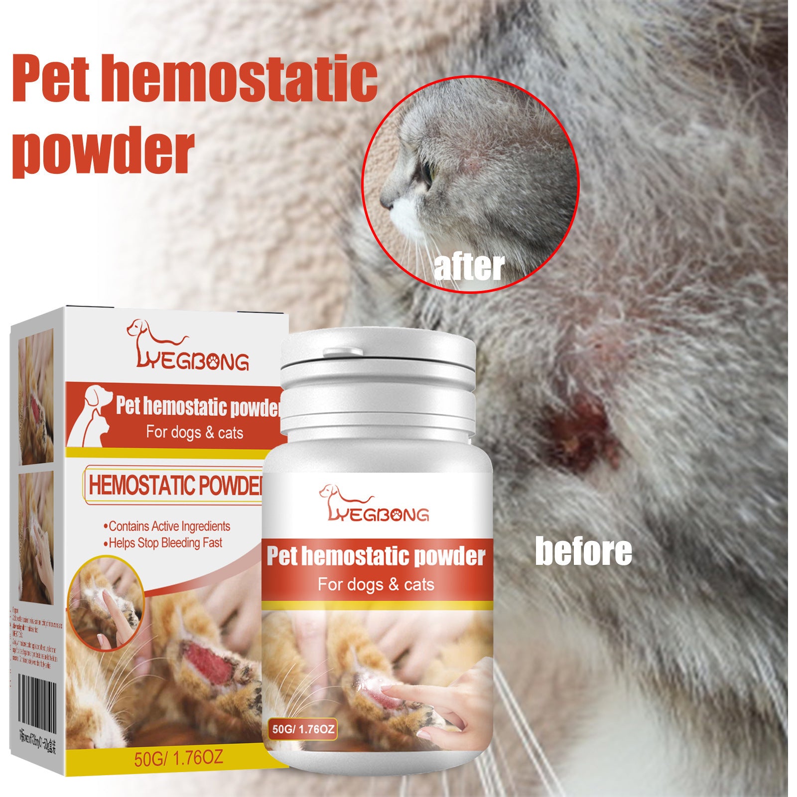 Relieving Pet Wound Healing Powder – Dog Bed & Supplies