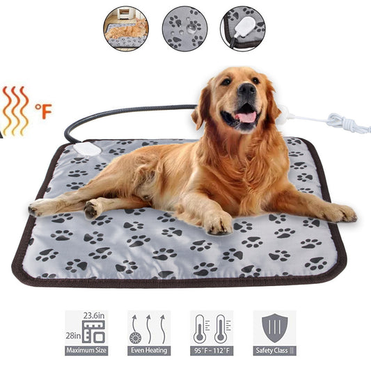 Pet Heating Pad For Dog Cat Heat Mat Indoor Electric Dog Heated