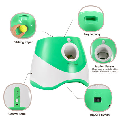 Automatic Throwing Machine  Pet Outdoor Toy Ball