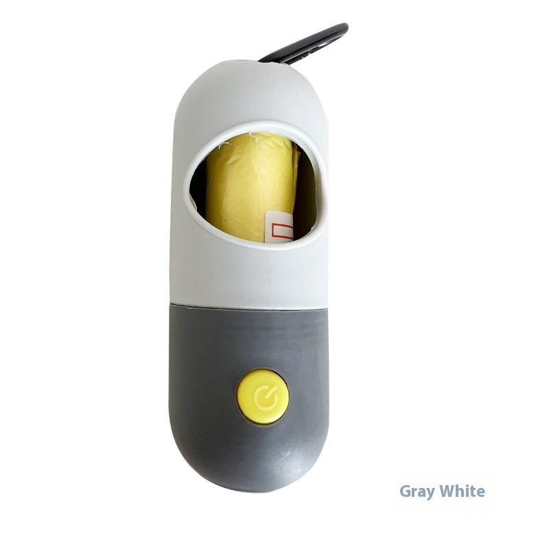 Led Light Pet Waste Bag Dispenser For Dog Poop Scooper