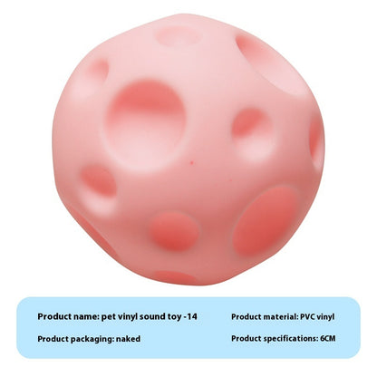 Pet Sound Rubber Simulation Bite-resistant Ball