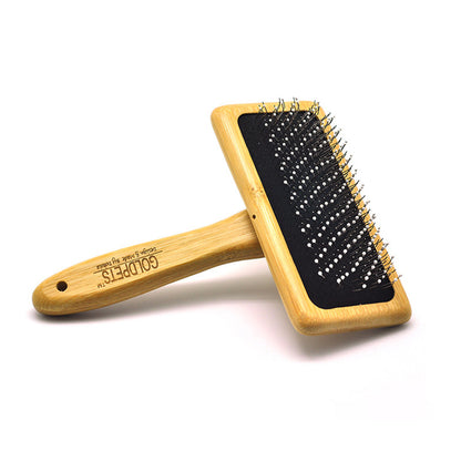 Goldpets Bamboo And Wood Air Cushion Needle Comb Long Hair