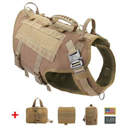 Malinois Large Dog Dog Hand Holding Rope Chest Vest Combat
