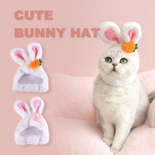 Plush Cartoon Cat Dog Rabbit Ears Cute Easter