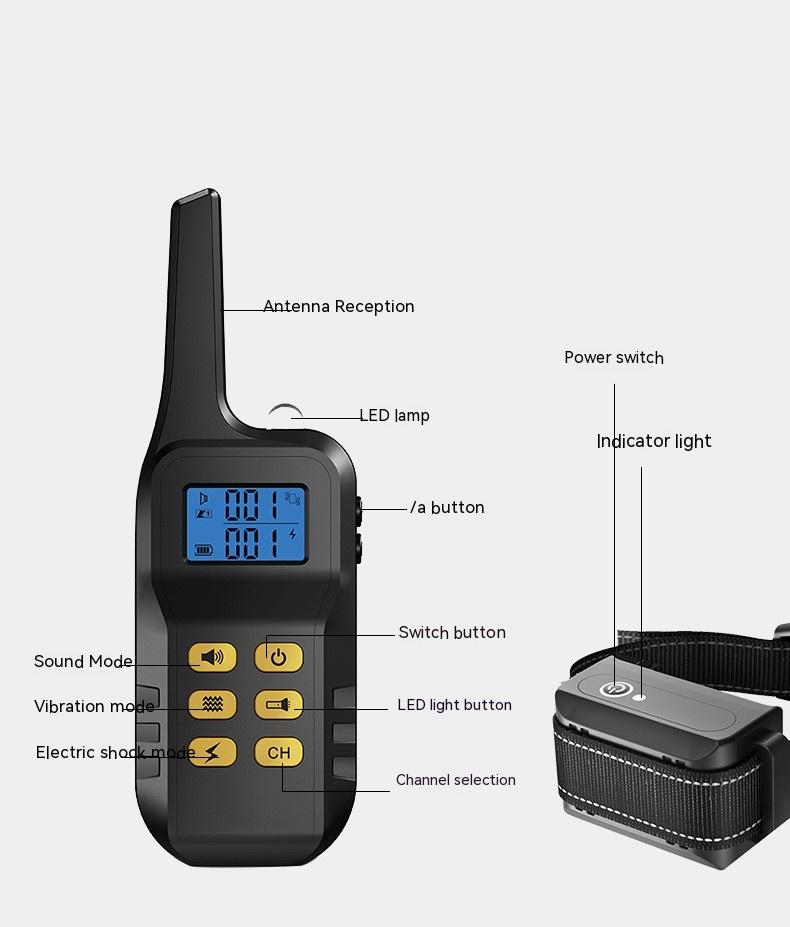 Dog Barking Prevention Automatic Bark Stopper Electric Shock Training Waterproof Collar