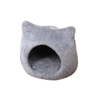 Cute Cat Head Thickened Double-sided Fleece Pad