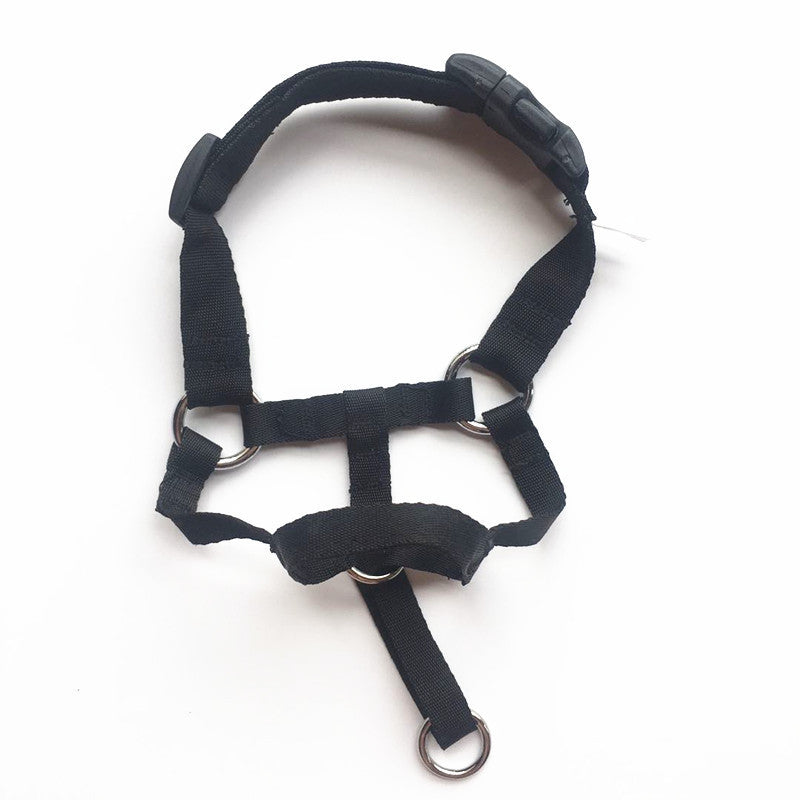 Dog Mouth Cover Nylon Adjustable Anti-bite Anti-miseating Dog Mask Breathable