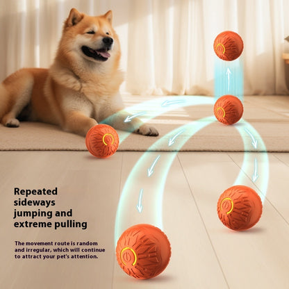 Pets Electric Jumping Ball Automatic Dog-teasing Luminous Pet