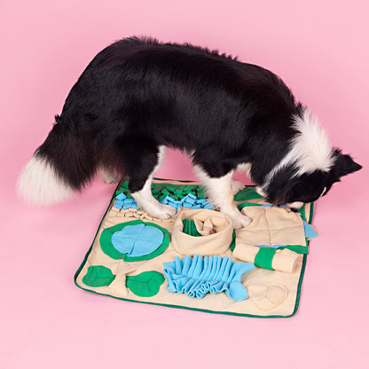 Snuffle Mat for Dogs, Nosework Feeding Blanket Sniffing Pad