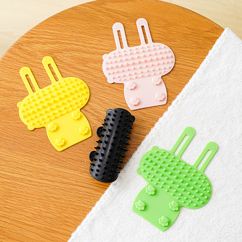 Pets Cat Hair Removal Massage Comb Cats Scratching Rubbing Brush