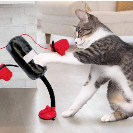 Portable Cat Punching Bag Toy Interactive Indoor Cats Toy