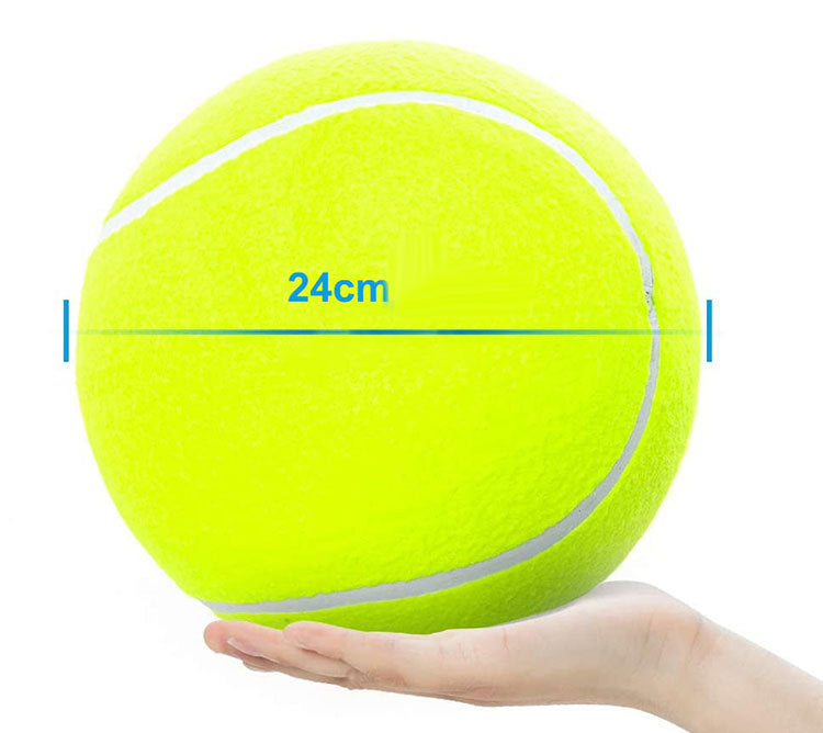 Tennis Pet Toy Inflatable Training Rubber Big Ball