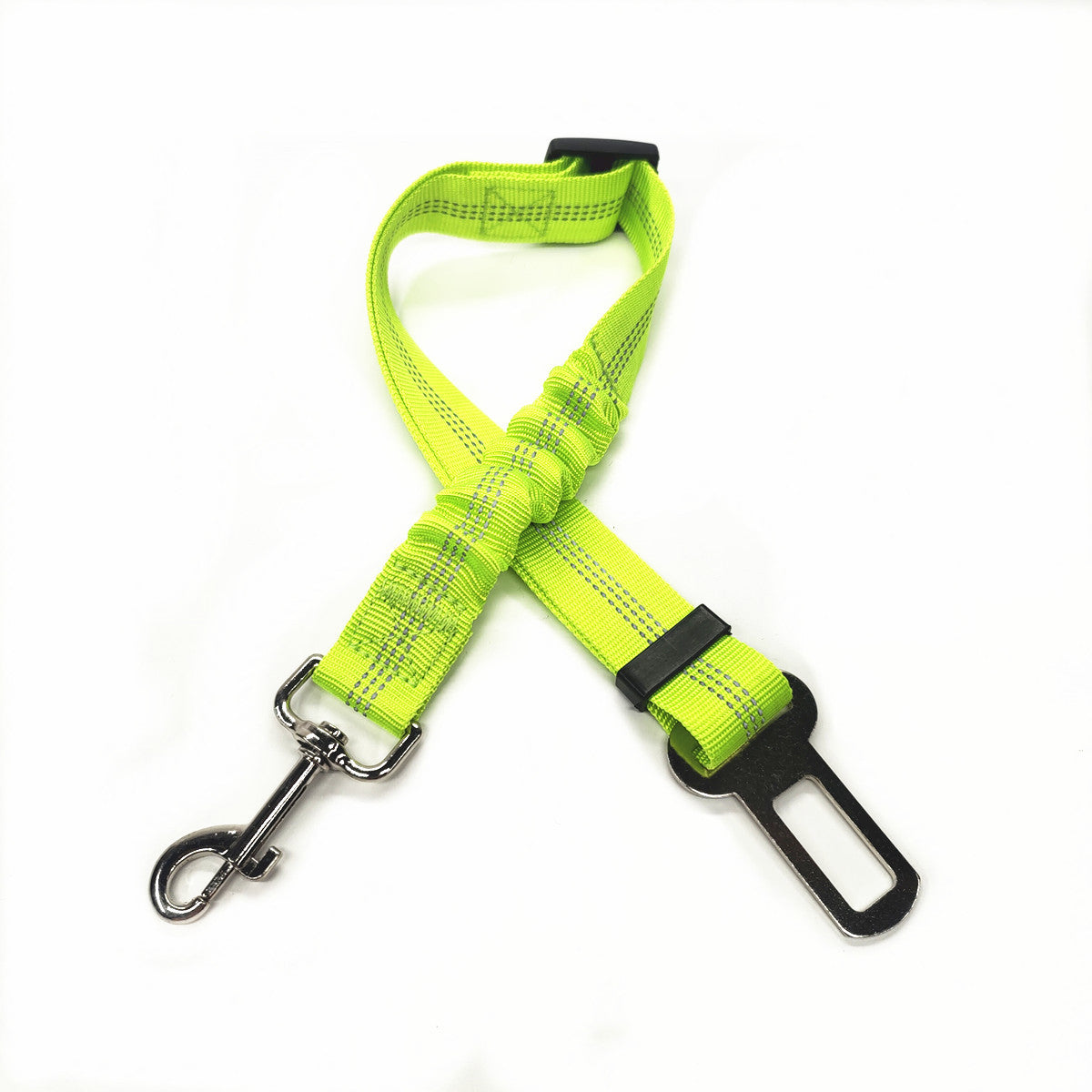 Pet Car Reflective Elastic Seat Belt Dog Car Buffer Dog Leash