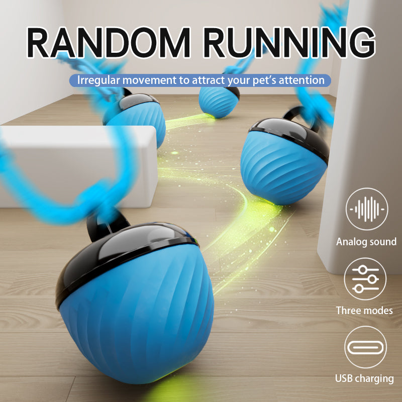 Smart Dog Cat Toy Ball Electronic Interactive Pet Toy Moving Ball
