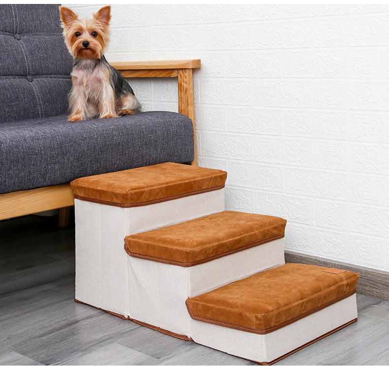 Pet Stairs For Couch And High Beds Folding Steps