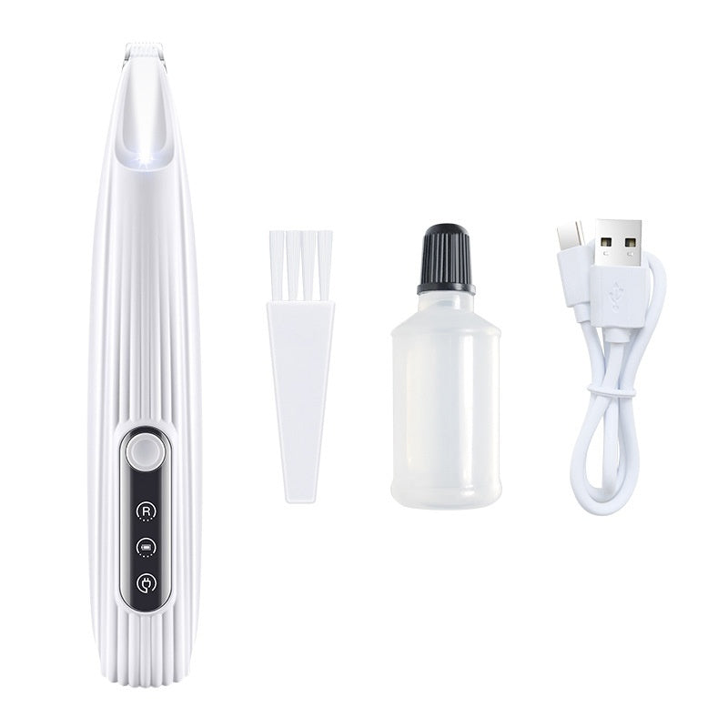 Pets Efficient LED Shaving Dog Foot Hair Electric Clipper