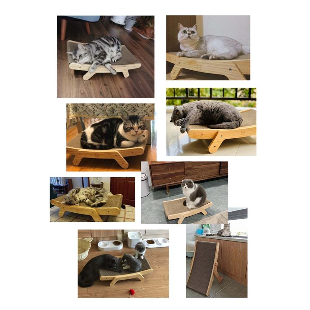 Deformation Cat Bed Vertical Corrugated Paper Grinding Claw