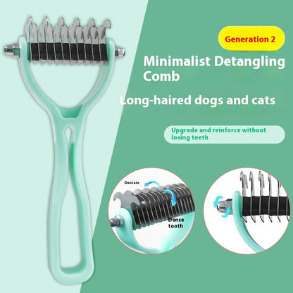 Pets Fur Knot Cutter Dog Grooming Shedding Tools