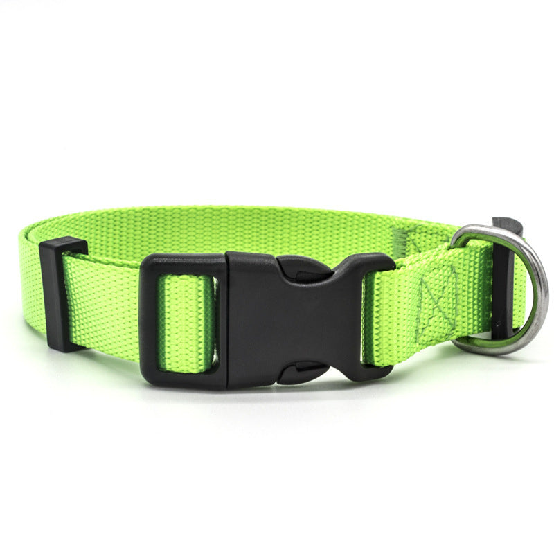 Super durable nylon collar, dog traction collar collar